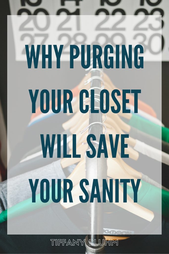 PURGE YOUR CLOSET