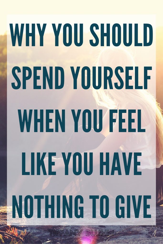 SPEND YOURSELF
