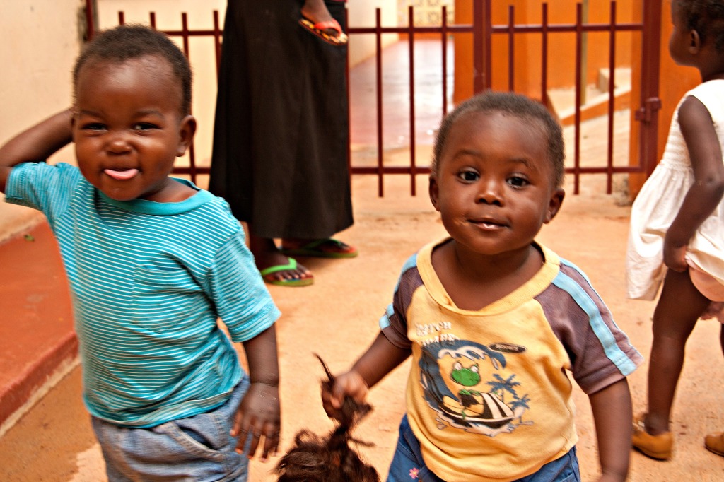 Derek, on the left, our adoption referral that fell through after a year. Jericho, on the right, our sweet son.